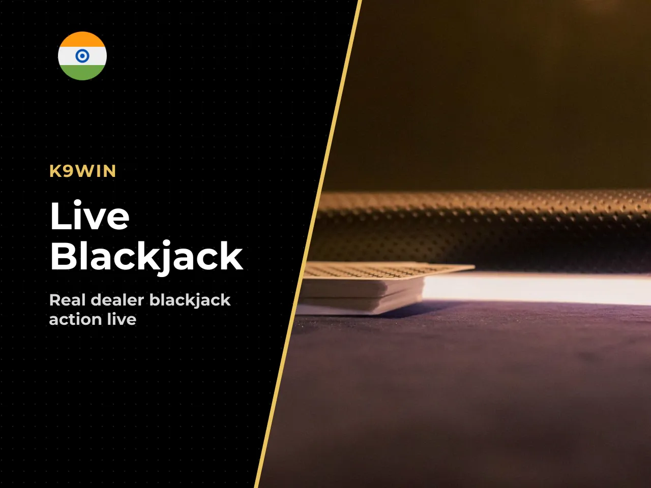 Live dealer blackjack and live casino