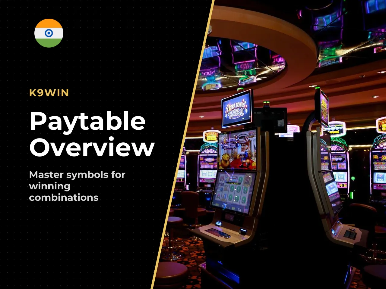 Symbol values and paytable overview. Understanding