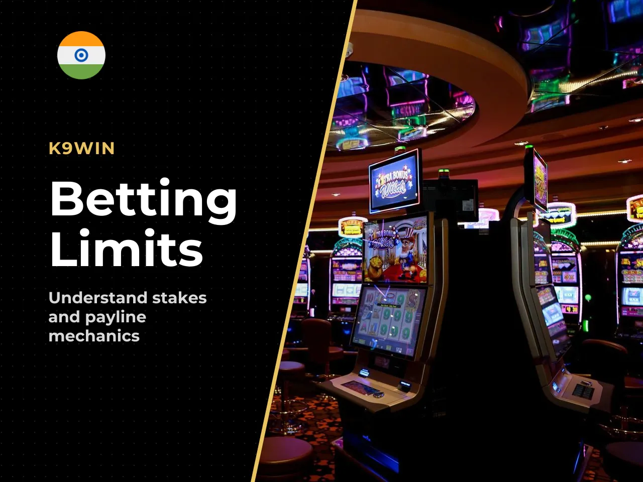 Paylines, Stake and Bet Range. This